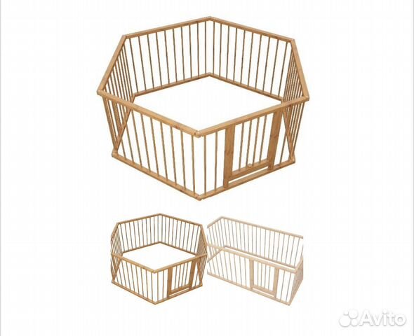 Детский деревянный манеж купить в Сестрорецке | Личные вещи | Авито