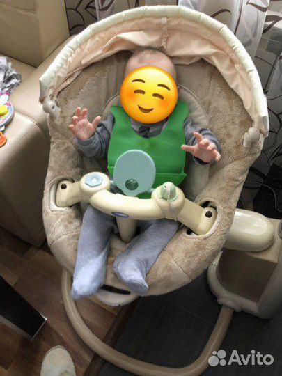 Детские электрокачели graco