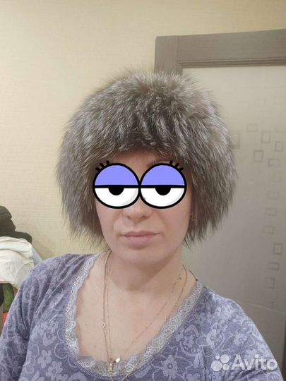 Шапка зимняя меховая женская