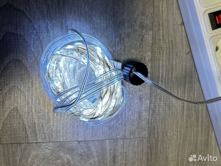 Комплект ель с гирляндами и украшениями