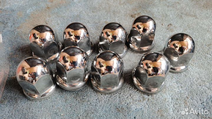 Колпачки на гайки нержавейка грузовики 3, 5,10тонн