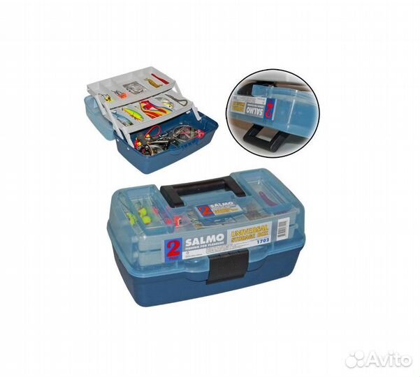 Ящик рыболовный 2-х пол. (305*185*150) 