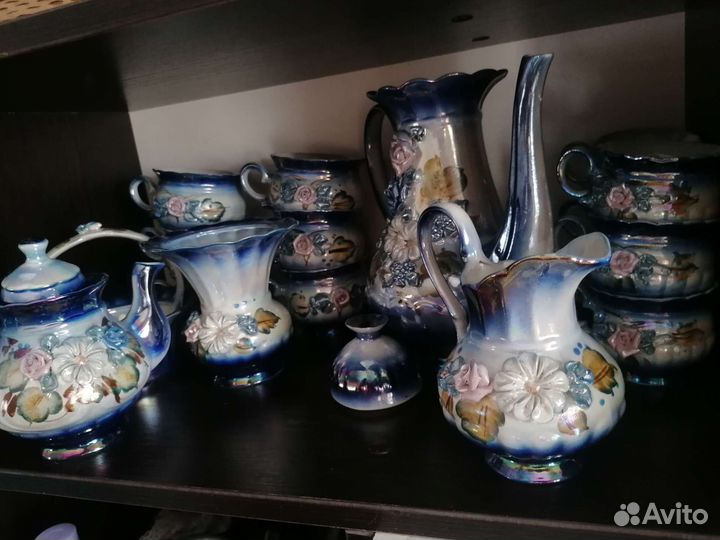 Сервиз перламутровый чайный и кофейный