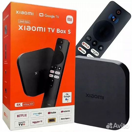 Медиаплеер Xiaomi TV Box S 2nd Gen (EU)