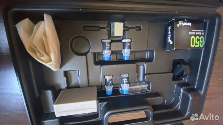 Микроскоп levenhuk 50l plus