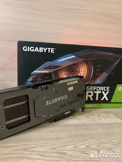 Видеокарта RTX 3060ti gigabyte