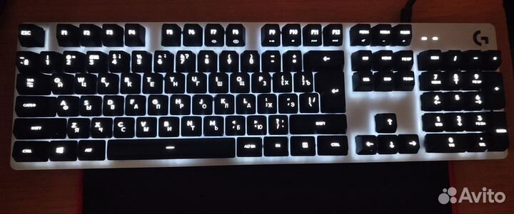 Механическая клавиатура Logitech g413 silver