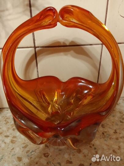 Вазы Чехословакия времён СССР очень красивые