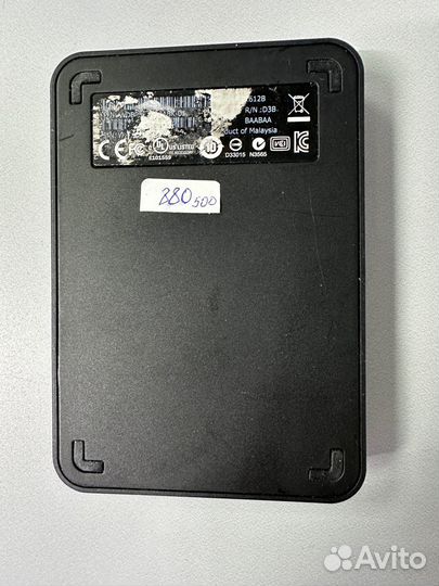 Внешний диск бу 500 GB WD 880 часов