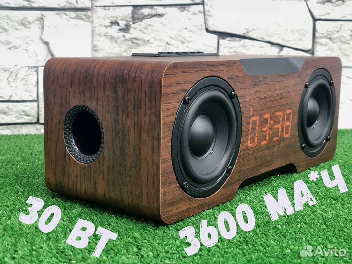 Деревянная беспроводная колонка Esen M8C