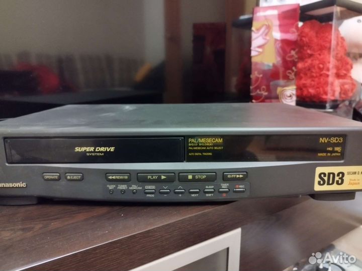Видеомагнитофон panasonic NV SD3