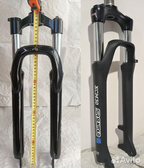 Новые вилки Pro и Sr Santour XCM30 27.5