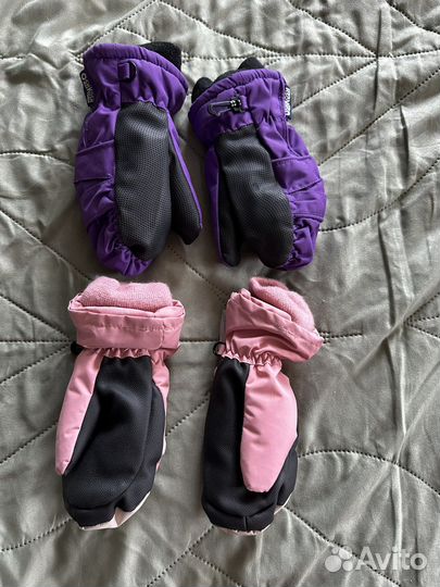 Варежки зимние детские