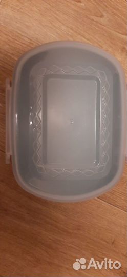 Ланчбокс 2-секционный, с удобной крышкой