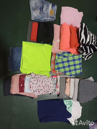 Вещи пакетом на девочку 134 140