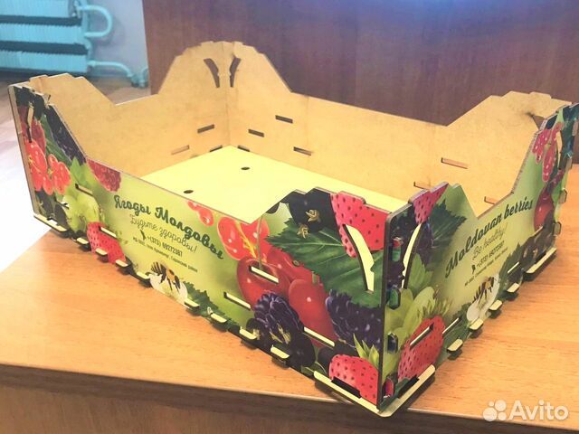 Ящик деревянный для ягод и фруктов Опт