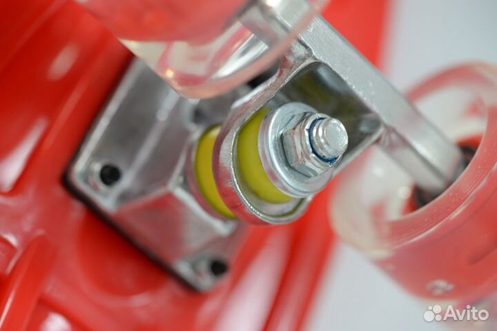 Пенниборд BlackAqua S00238 красный свет колеса