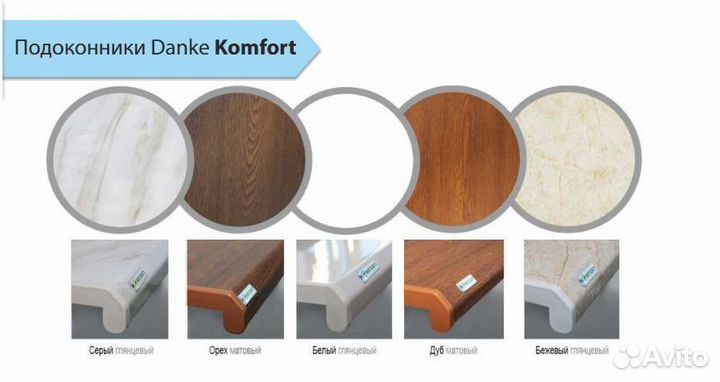 Подоконник Danke Премиум класса