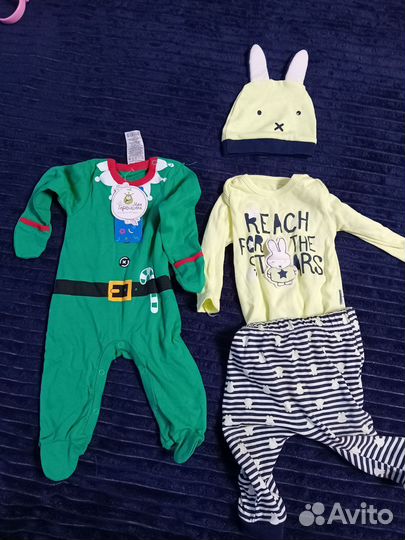 Одежда для девочки пакетом 62 68