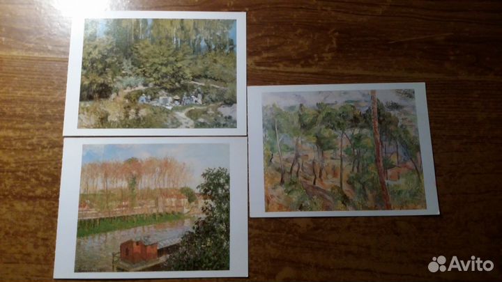 Открытки с художественными шедеврами