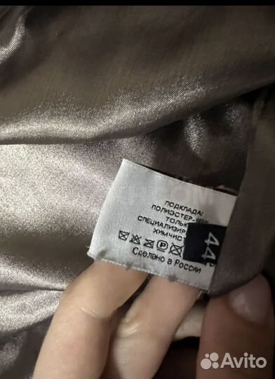 Шуба из овечьей шерсти