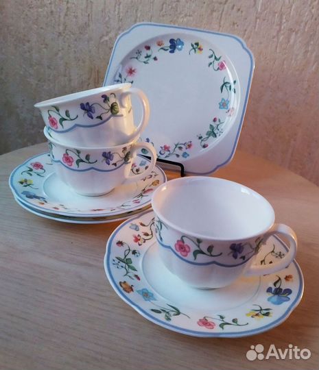 Чайные пары, сервиз (Villeroy Boch) Mariposa