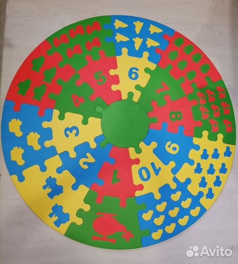 Развивающий коврик пазл