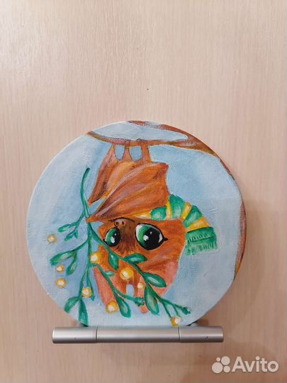 Картины Милые зверята, д. 18см