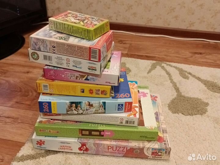 Продам пазлы