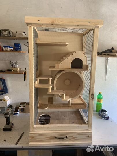Витрина для шиншилл новая