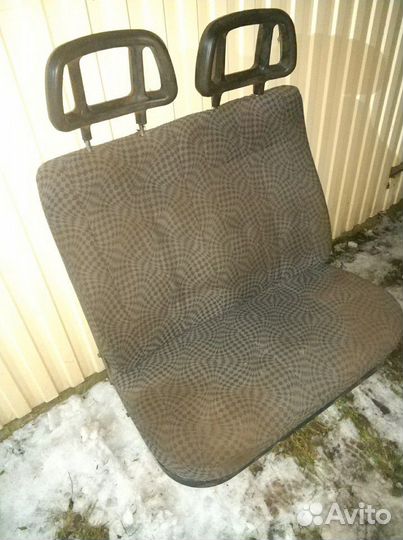 Сиденье двойная