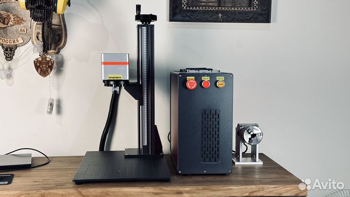 Волоконный лазерный маркер Laser Start 30w QB Raycus