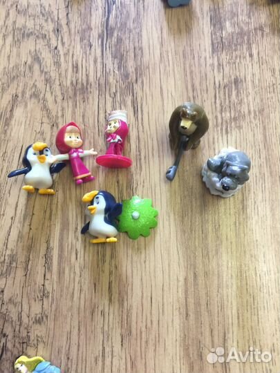 Игрушки из киндера сюрприза разные серии