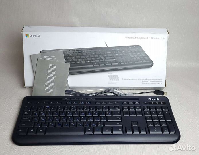 Клавиатуры Microsoft Wired 600
