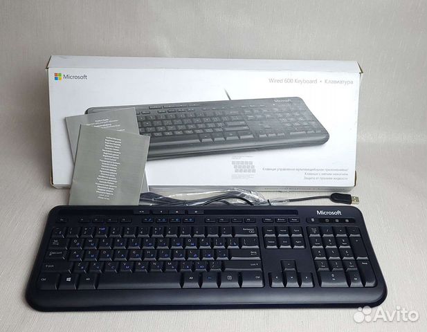 Клавиатуры Microsoft Wired 600