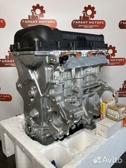 Двигатель 1.6 новый Hyundai Solaris Kia Rio 3