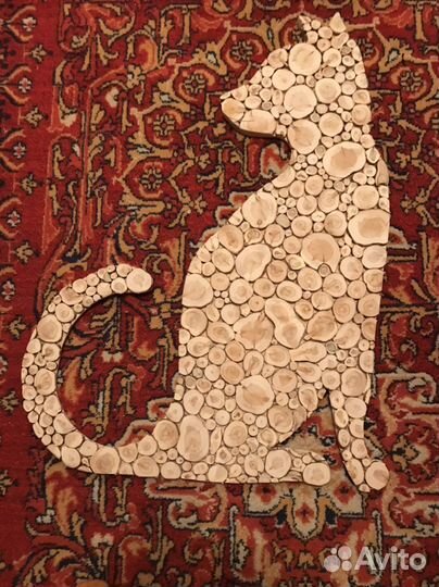 Панно из Можжевельника для саун и бань