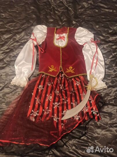 Костюм пиратка 10-11 лет