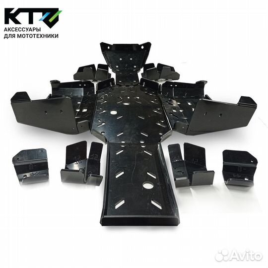 Защита днища на квадроцикл CF Moto X8 Н.О EPS X10