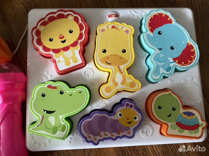 Развивающие игрушки fisher price пакетом