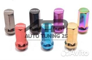 Гайки rays Hyper Steel M12x1.5 (Серебристый)