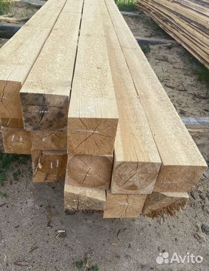 Брус из сосны гост