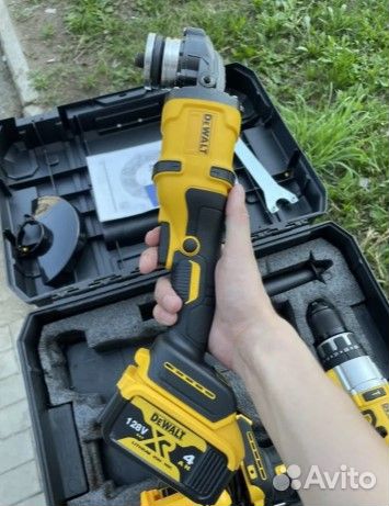 Шуруповерт + ушм Dewalt 2 в 1 Гарантия