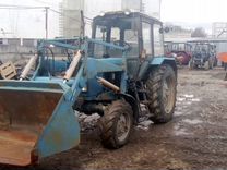 Трактор мтз-82 с ковшом