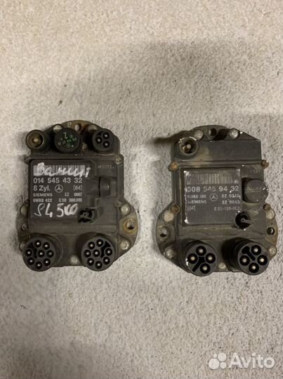 Блок управления зажиганием mercedes w140