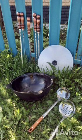 Kазан чyгунный 12 литpов