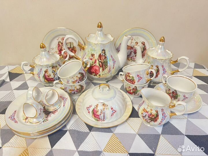 Чайный сервиз Добрушский фарфоровый завод