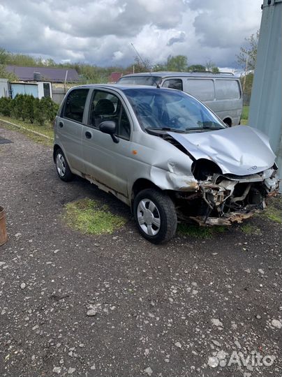 Daewoo Matiz 0.8 МТ, 2004, битый, 120 000 км