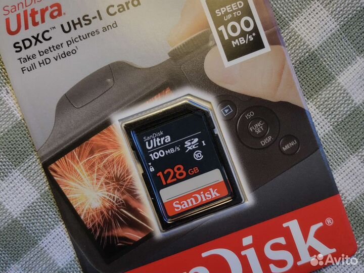 Карта памяти sdhc sdxc 128GB