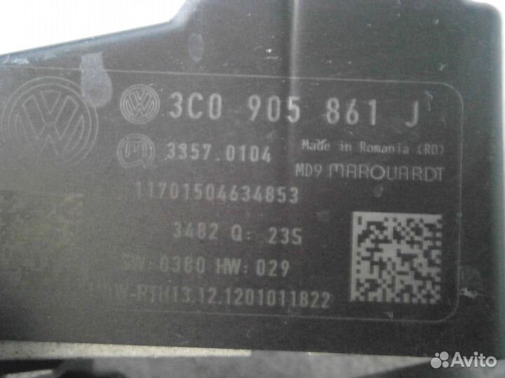 Рулевая колонка VW Passat B7 CC 3C1419501S